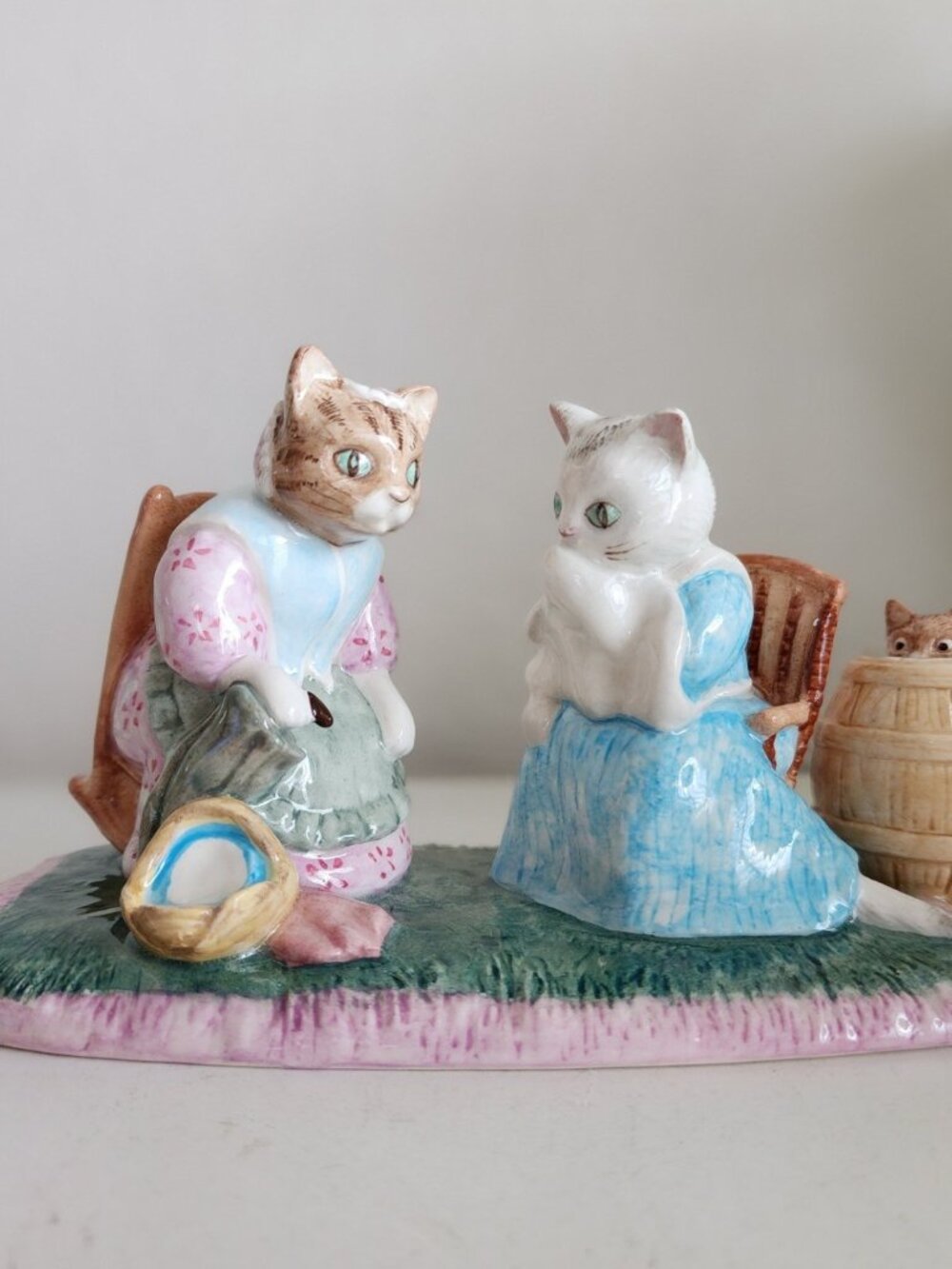 Rare Beswick Beatrix Potter Tableau My Dear Son Thomas Ltd Edition Hard to Find